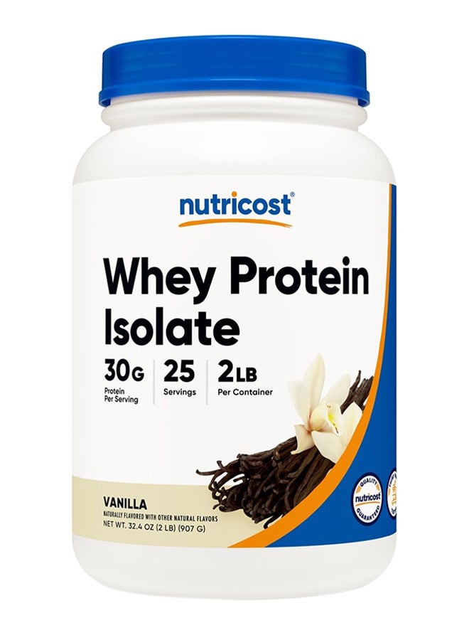 Nutricost Whey Protein Isolate Powder Vanilla 2Lbs - Image 1