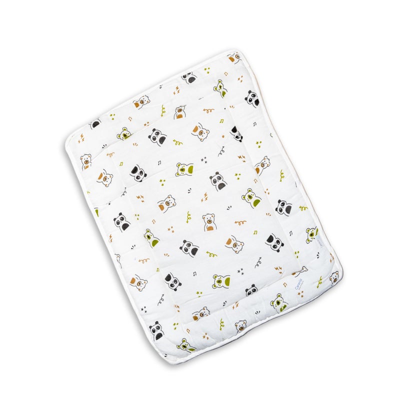 Carerio Newborn Baby Godadi, Soft Mulmul Cotton Baby Bed, Godadi, Crib Sheet, Cartoon Mat Bedding, Multicolor (Medium, Koala Cuddle (03)) - Image 1