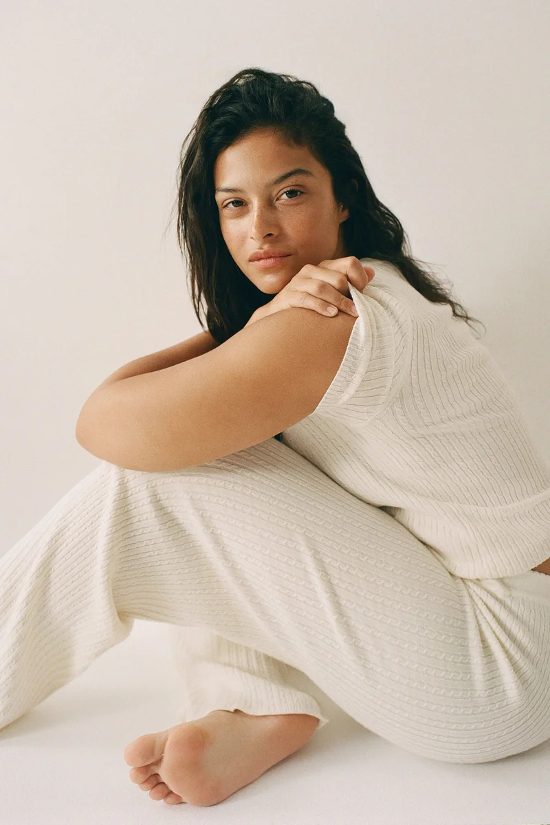 H&M Cable-knit top