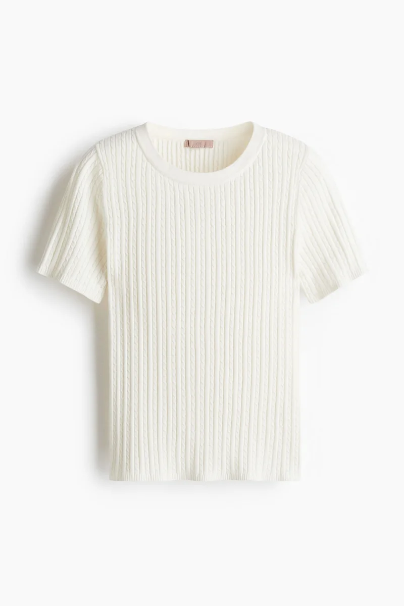 H&M Cable-knit top