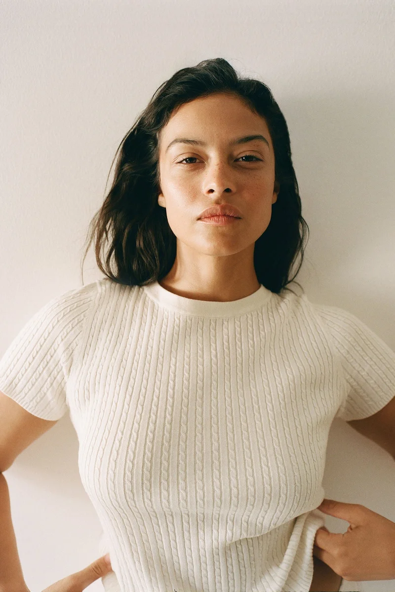 H&M Cable-knit top