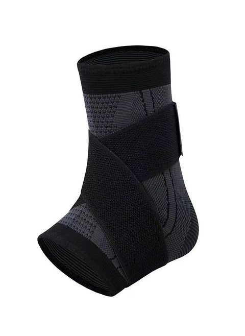 Lace-up compression anti-slip sports ankle pads
