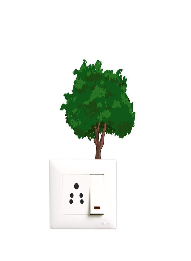 Decopix Scenic Tree -Nature Decorative PVC Vinyl Wall Sticker Combo Pack for Switch Panel Board, Laptop, Fridge Sm4006 - Set of 5 - Image 3