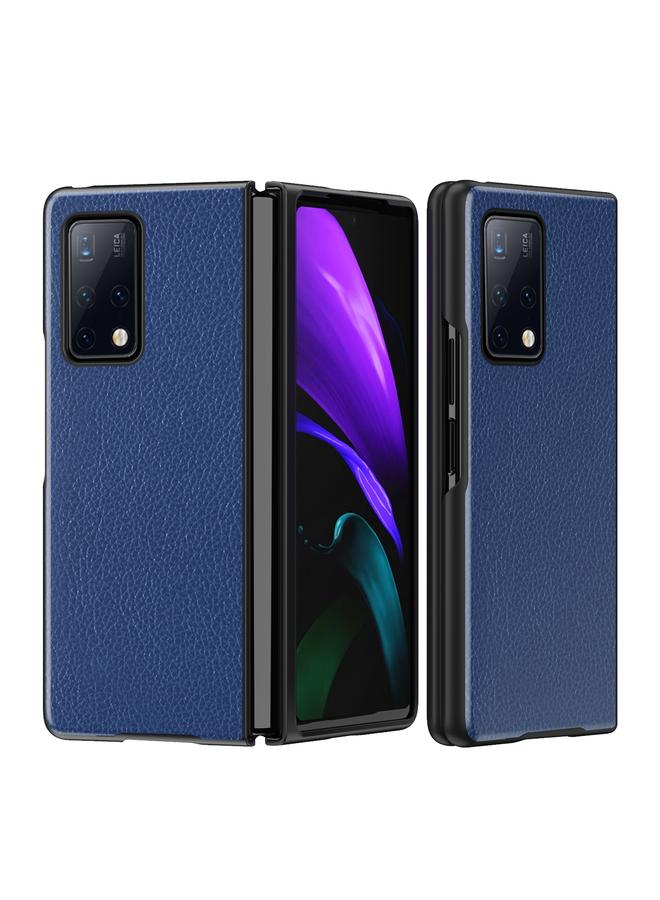 Green Tiger Case For Huawei Mate X2 Leather Texture + PC Full Coverge Folding Case - Image 1