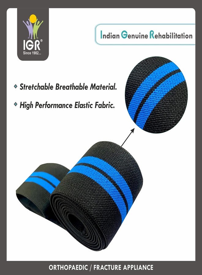 IGR أربطة ركبة IGR (زوج) - طول كل رباط: 39 بوصة للتدريب المتقاطع | تمارين الصالة الرياضية | رفع الأثقال، ضغط ودعم مرن - Image 5