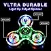 SCIONE 5 Pack LED Light Up Fidget SpinnersGlow in The Dark Sensory Toys for KidsFidget Stress Toys for Anxiety ReliefParty FavorsClassroom PrizesStocking Stuffers - Image 4