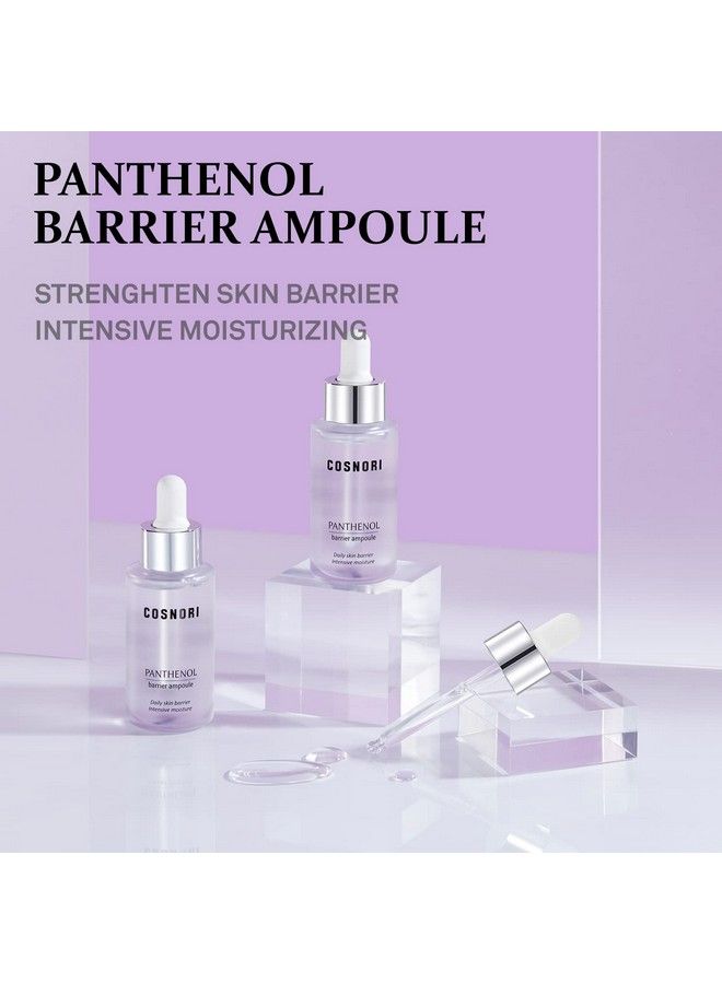 COSNORI Panthenol Barrier Ampoule Strengthening Skin Barrier Face Serum With Panthenol And Kakadu Plum Extract Evens Skin Tone And Pigmentation Irritation Free Formula 1.01 Fl.Oz. - Image 3