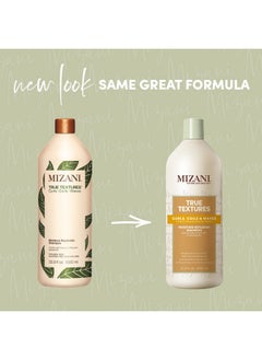 Mizani True Textures Moisture Replenish Shampoo ; With Coconut Oil ; Sulfate & Parabenfree ; For Curly Hair ; 33.8 Fl Oz  - Image 3
