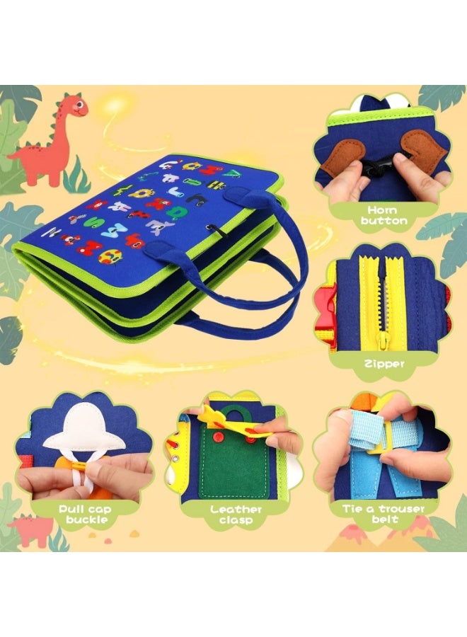 Meetion Gifts for 1 2 3 4 Year Old Toddler Busy Board Sensory Toys - Montessori Toys for 12-24-36 Month Baby Boy Girls Travel Games Activity for Kids Learning Educational Toy for Babies Autism Motor Skill Toy - Image 3