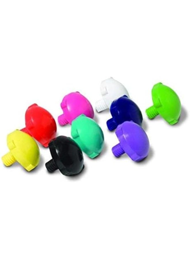 Sure-Grip Fo-Mac Bulk Jam Skate Toe Plug (Black, 5/8)