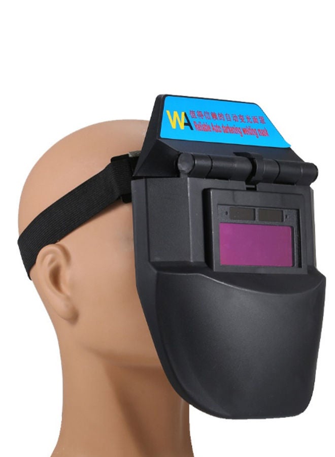 Adjustable Welding Helmet Auto Darkening Mask Black 20 x 26centimeter - Image 5