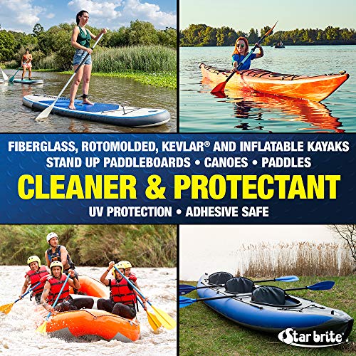 STAR BRITE Ultimate Paddlesports Cleaner & Protectant - Kayak, Canoe, Paddleboard UV Protective Spray - Fiberglass, Kevlar, Plastic Compatible - 22 OZ (096022) - Image 2