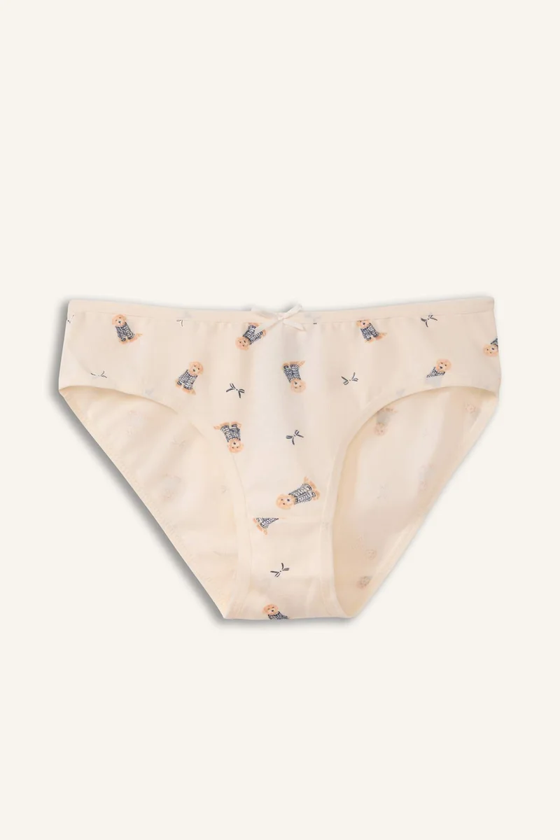 ديفاكتو Girl 3 piece Printed Slip Panty