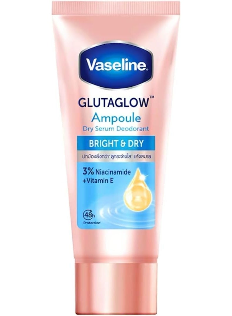 فازلين مزيل عرق سيروم برايت آند دراي مع النياسيناميد وفيتامين E – 45 مل