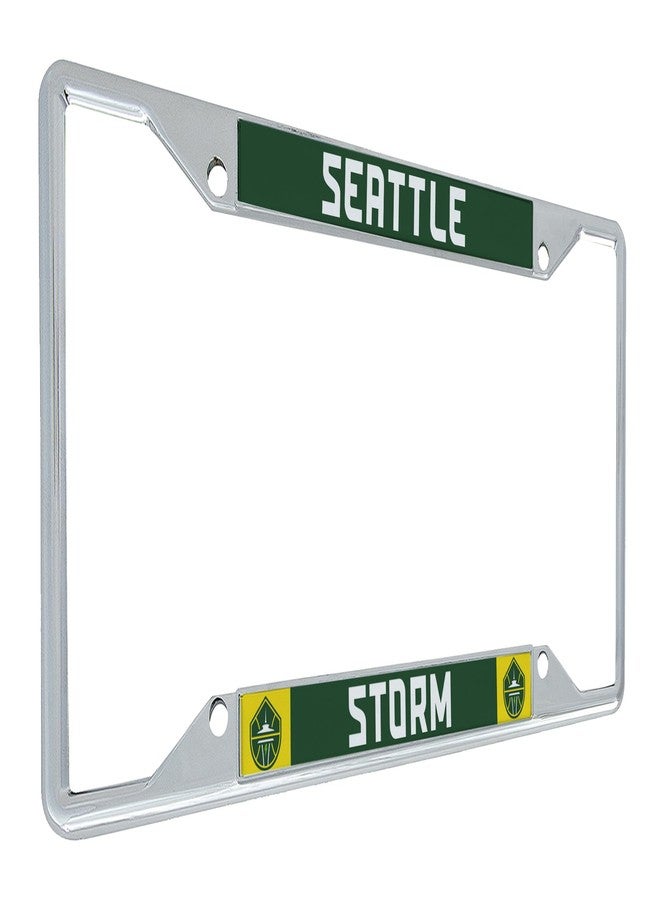 Desert Cactus Seattle Storm Car Accessories WNBA Basketball Team Metal License Plate Frame and Tag Holder for Front or Rear of Car (Team Name Frame) - Image 2