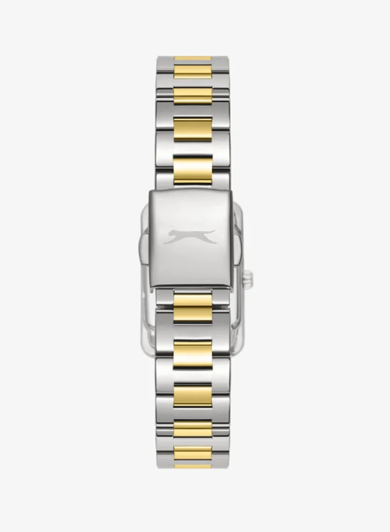 Slazenger White MOP Women's Metal Analog Watch SL.9.2521.3.05 - 22x33,4 mm for Women | Best Price UAE