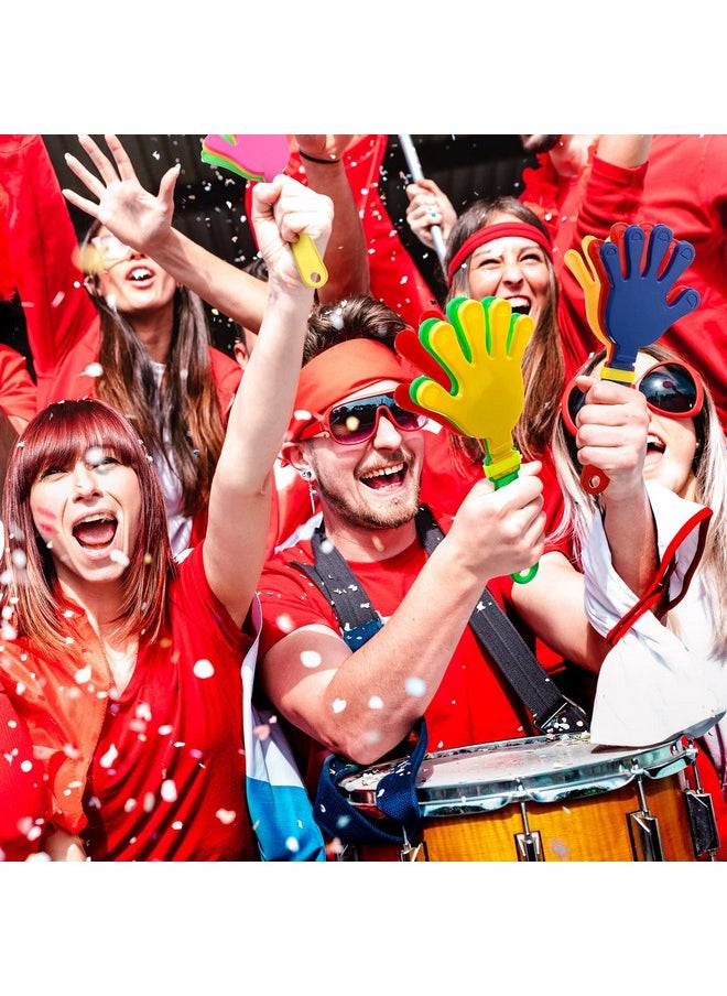Yunsailing - 112 Pcs Party Noise Makers Bulk Include Hand Clapper Noisemaker For Sporting Events Fringed Paper Blowouts Musical Plastic Blowers For Kids Adults Birthday Cinco De Mayo Fiesta Party Decorations - Image 1