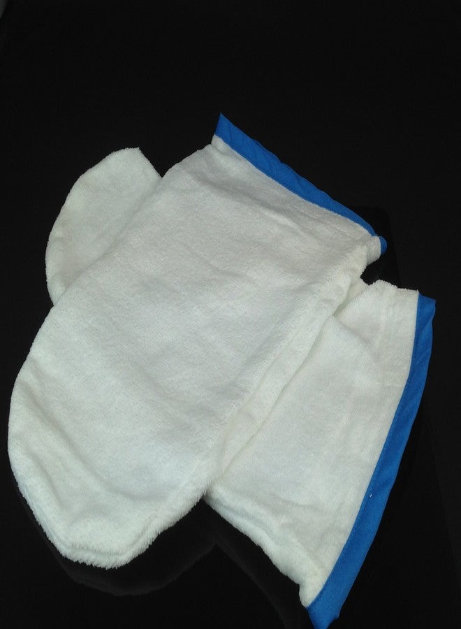 Beauticom Professional Terry Cloth Mitts / 1 Pair - Image 1
