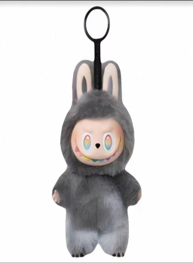 Gradient Vinyl Art Toy Keychain – Labubu-Inspired Figure Series 3, Blind Box, Trendy Collectible, Limited Edition - Image 1