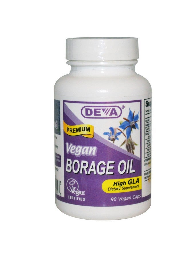 Deva Vegan Borage Oil 500 Mg 90 Vcaps - Image 2