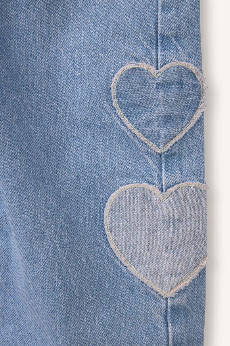 DeFacto Blue BabyGirl Baby Girl Cotton Jumpsuit Casual - Image 5