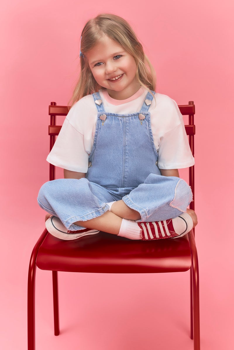 DeFacto Blue BabyGirl Baby Girl Cotton Jumpsuit Casual - Image 3