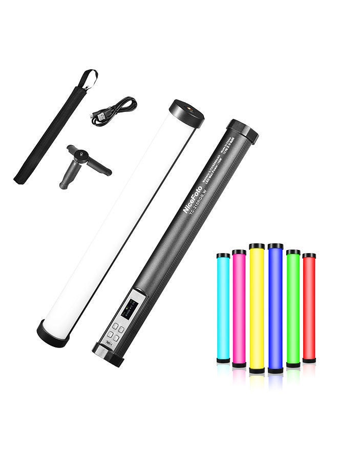 NiceFoto LED Full Color Light Tube Portable Fill Light Wand Stick with Bi-Color Temperature 2500K-9900K Stepless Dimmable Brightness 21 Kinds Dynamic Scene Special Effects CRI≥95 - Image 1