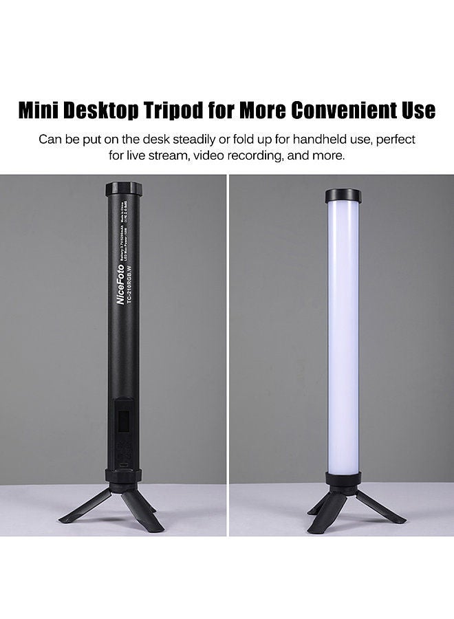 NiceFoto LED Full Color Light Tube Portable Fill Light Wand Stick with Bi-Color Temperature 2500K-9900K Stepless Dimmable Brightness 21 Kinds Dynamic Scene Special Effects CRI≥95 - Image 5