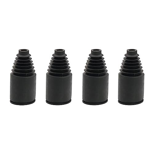 FLMLF RC Axle Boot 4PCS Quality Plastic 23 x 47mm Shock Boot Black HalfShaft Dust Cover for 15 RC Remote Car Hpi Baja Rovan King Motor 5B 5T 5SC - Image 1