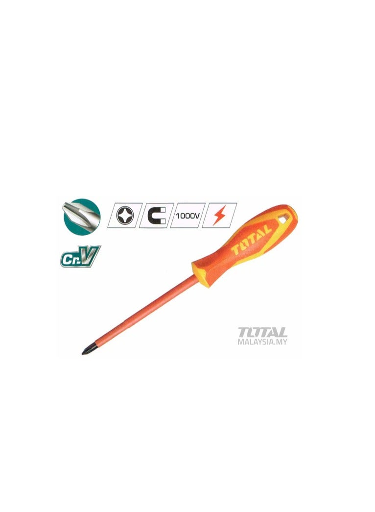 TOTAL 100x2 Insulated Screwdriver - THTISPH2100 - Total 