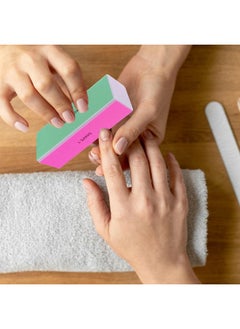 GigaGround 4 Way Nail Buffer Block (6 pcs), Nail Shine Buffers Blocks Files for Natural and Acrylic Nails Smoother Buffing Block Polisher Fingernail File Buffer 120/240/600/3000 Grit for Buffing Shinning  - Image 5