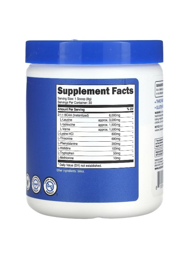 Nutricost نوتريكوست، أداء، أحماض أمينية أساسية، بدون نكهة، 8.9 أونصة (249 غرام) - Image 2