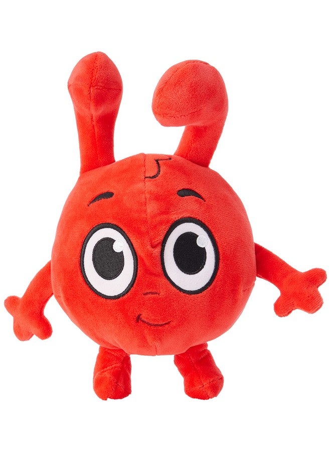 Character Options Morphle 8-inch Talking Soft Toy, Preschool Plush, with Sound Effects, moonbug, Gift for 2-5 Year Old, Red - Image 1