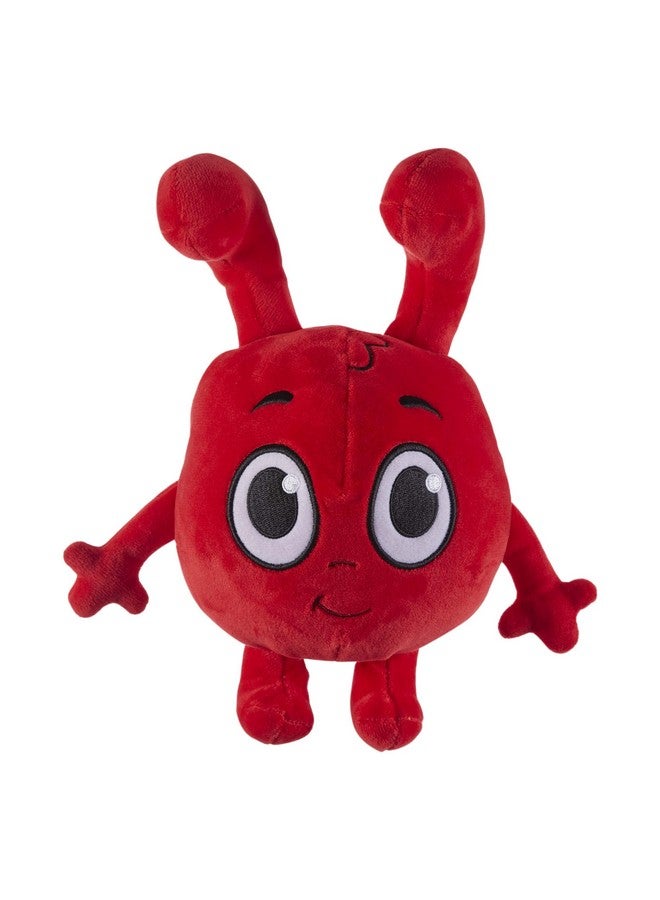 Character Options Morphle 8-inch Talking Soft Toy, Preschool Plush, with Sound Effects, moonbug, Gift for 2-5 Year Old, Red - Image 4
