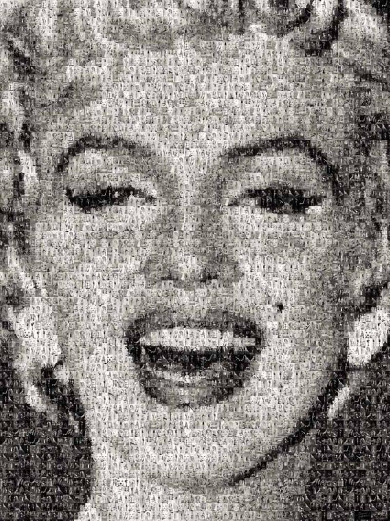 Buffalo Games Marilyn Monroe, Photomosaic 1000 Piece Puzzle - BUF 529 - Image 2