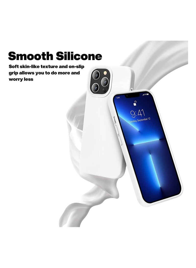 Raxoom Silicone Protective Case Compatible with iPhone 14 Pro Max Soft Liquid Gel Rubber Cover Shockproof Bumper Anti-Scratch Anti-Fingerprint Anti-Drop Slim Cover for iPhone (for iPhone 14 Pro Max) - Image 2