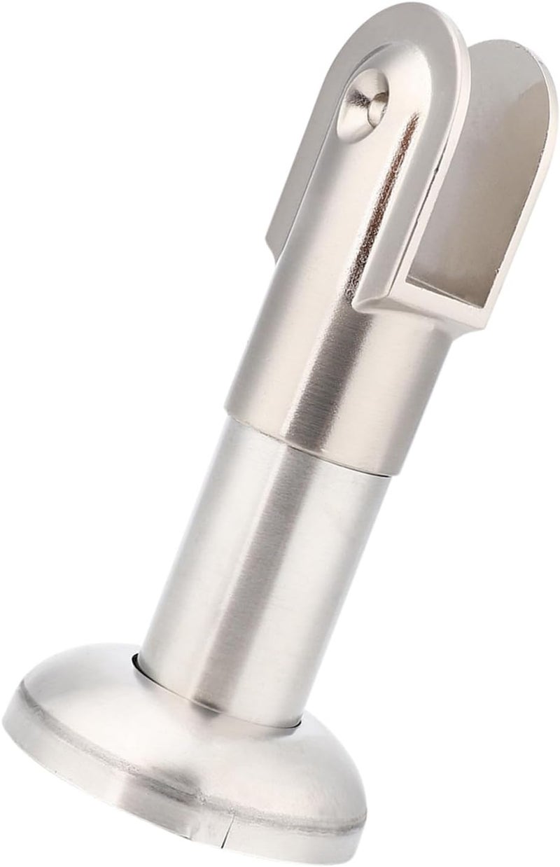 Adjustable Stainless Steel Bracket for Toilet Bathroom Partition Hardware Accessories & Bracing Foot - Image 1