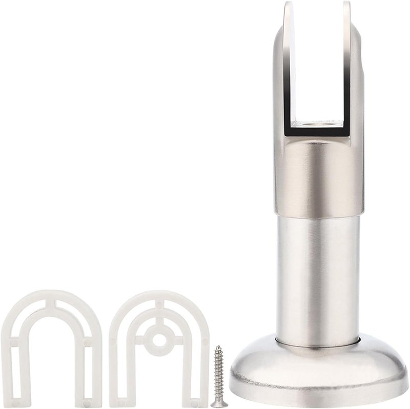 Adjustable Stainless Steel Bracket for Toilet Bathroom Partition Hardware Accessories & Bracing Foot - Image 2