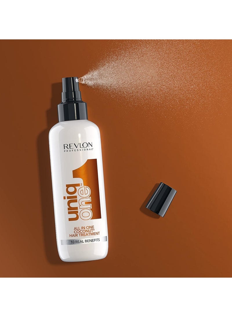 ريفلون يونيك ون علاج الشعر بجوز الهند 150 مل - Image 3
