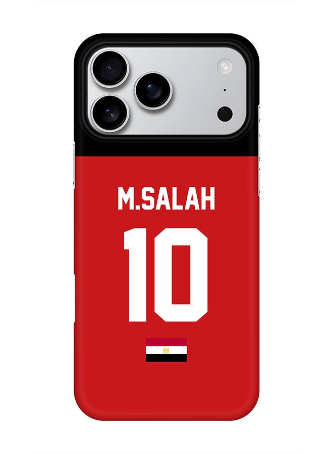 Stylizedd For iPhone 17 Pro Max,Case, [Compatible with MagSafe] Magnetic cover Slim fit Protection Matte, - Football - Egypt,  M.Salah