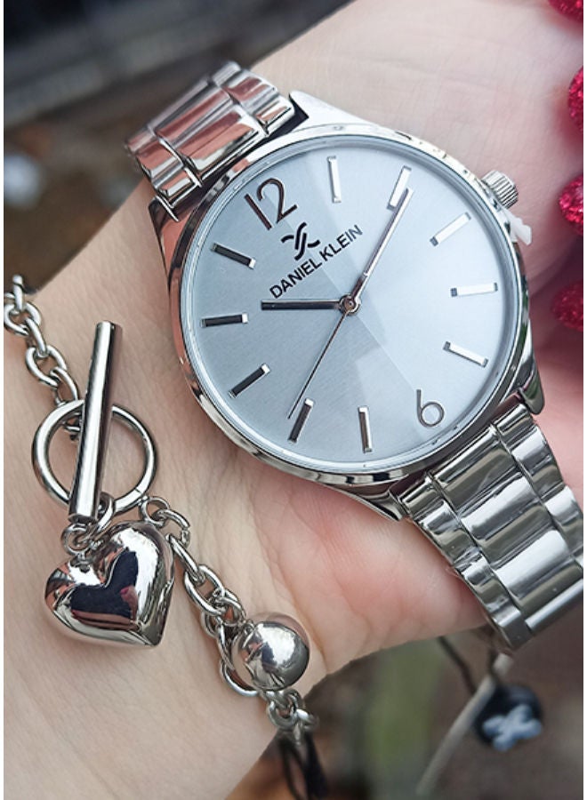 دانيل كلاين ساعة يد تناظرية من الفولاذ المقاوم للصدأ DK.1.13472-2 - Image 2