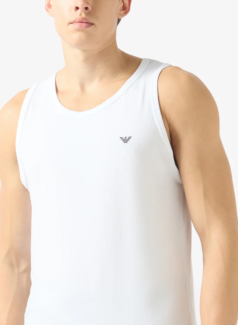 Emporio Armani  Logo Crew Neck T-Shirt for Men | Best Price UAE
