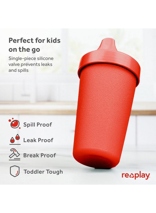 ري بلاي أكواب الشرب Re-Play المصنوعة في الولايات المتحدة الأمريكية، سعة 10 أونصة للأطفال الصغار، عبوة من 6 قطع - أكواب مقاومة للانسكاب وقابلة لإعادة الاستخدام للأطفال، آمنة للاستخدام في غسالة الأطباق/الميكروويف - أكواب الشرب ذات الفوهة الصلبة للأطفال الصغار، 3.13 بوصة × 6.25 بوصة، علبة أقلام تلوين - Image 2