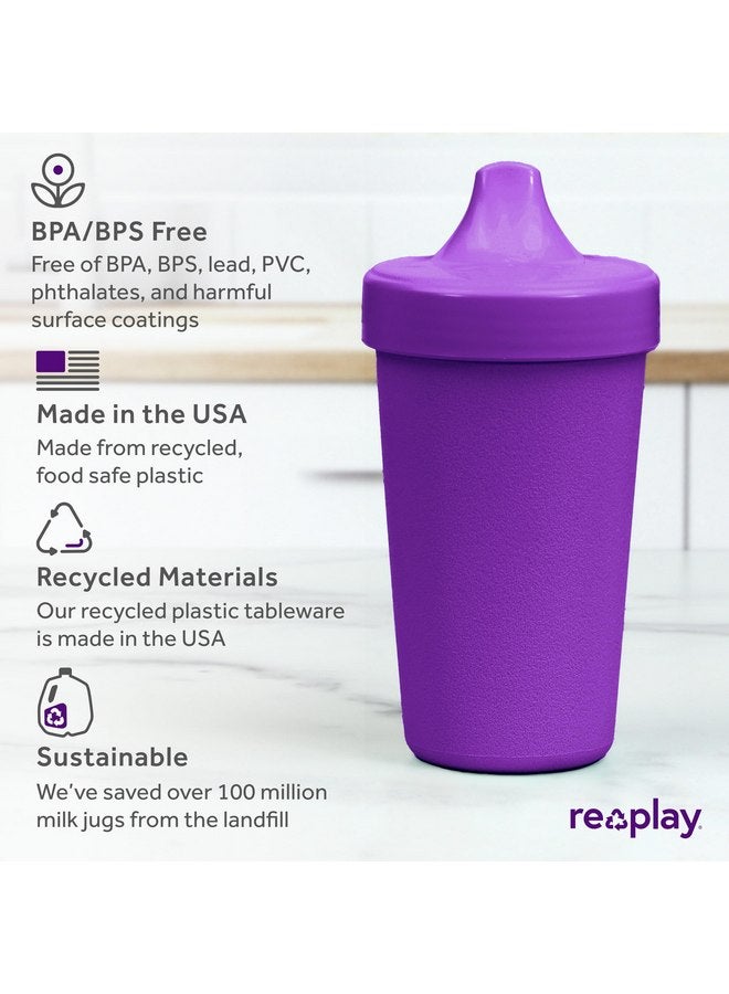 ري بلاي أكواب الشرب Re-Play المصنوعة في الولايات المتحدة الأمريكية، سعة 10 أونصة للأطفال الصغار، عبوة من 6 قطع - أكواب مقاومة للانسكاب وقابلة لإعادة الاستخدام للأطفال، آمنة للاستخدام في غسالة الأطباق/الميكروويف - أكواب الشرب ذات الفوهة الصلبة للأطفال الصغار، 3.13 بوصة × 6.25 بوصة، علبة أقلام تلوين - Image 3