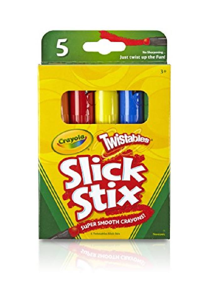 Crayola 5Ct Twistables Slick Stix - Image 1