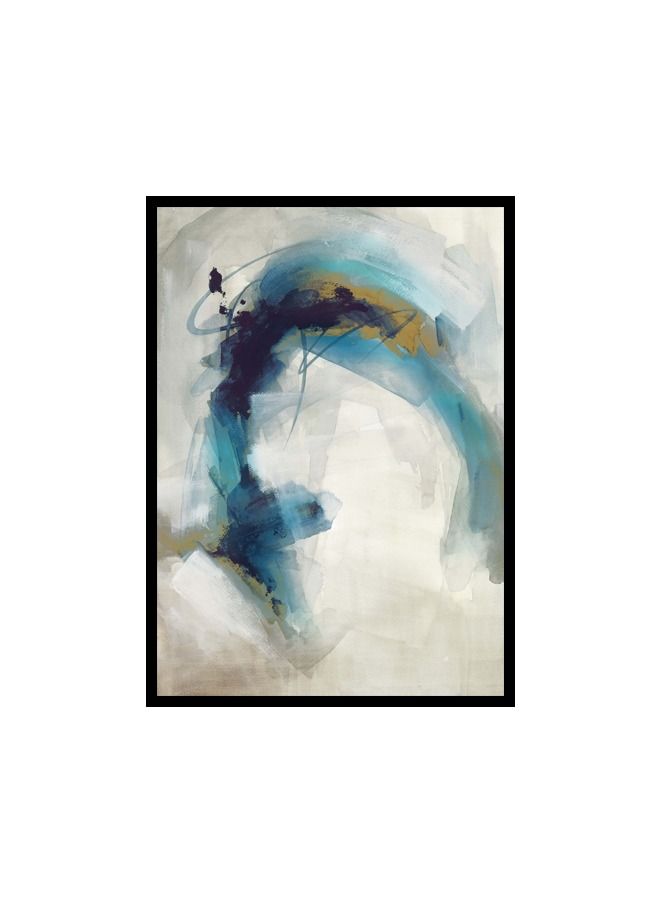 Marktna Canvas Wall Art for Wall Decoration Modern Design With a Hollow Black Frame Size 120x80 cm One Piece - Image 2