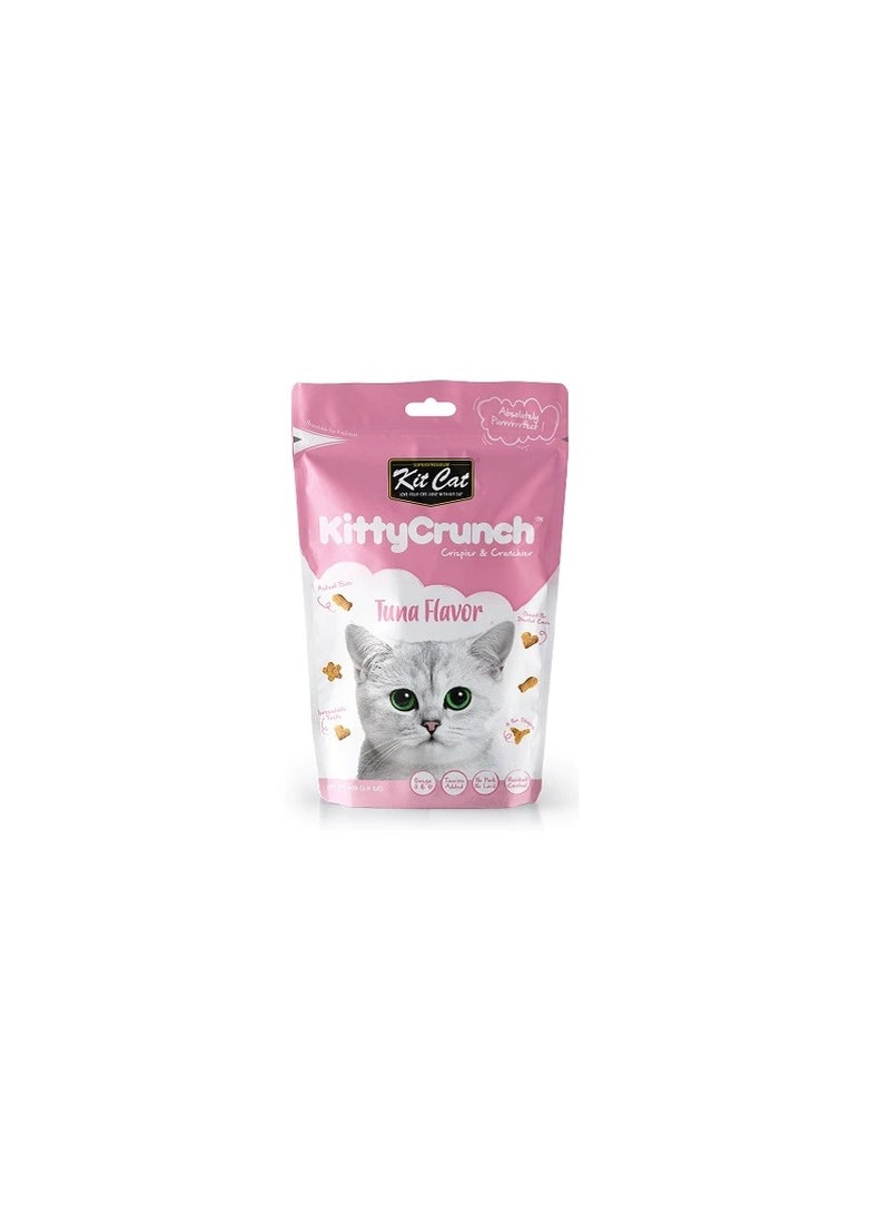 Kit Cat Kitty Crunch Tuna Flavour Cat Treats - Image 2