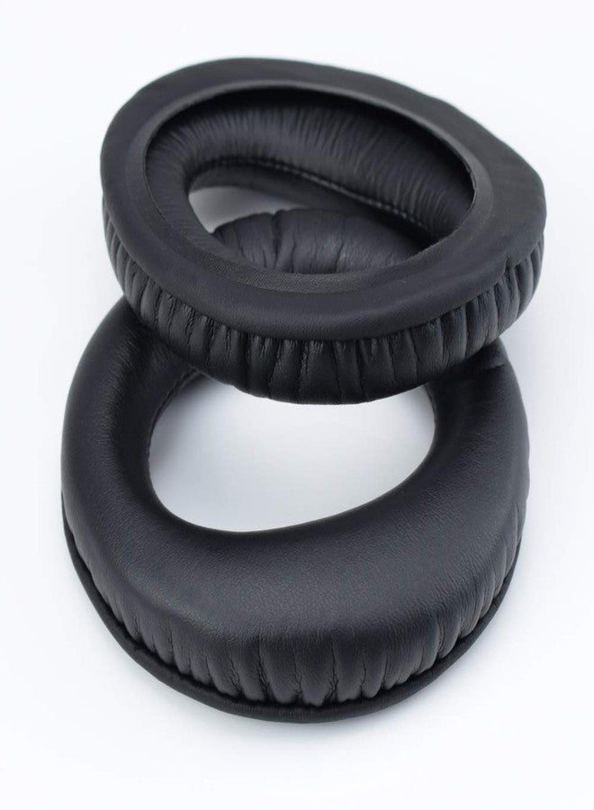 CONVELIFE Replacement Earpads Protein Leather Ear Pads Cushions Cover Repair Parts Compatible with Sony Pulse Elite Edition Wireless Stereo Headset CECHYA-0086 0080 PS3 Headphones (Black) - Image 2
