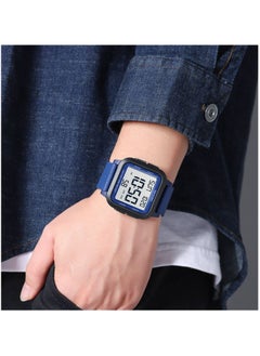 SKMEI Outdoor Sports Multifunction Alarm Water Resistant Digital Watch 1894 Blue  - Image 3