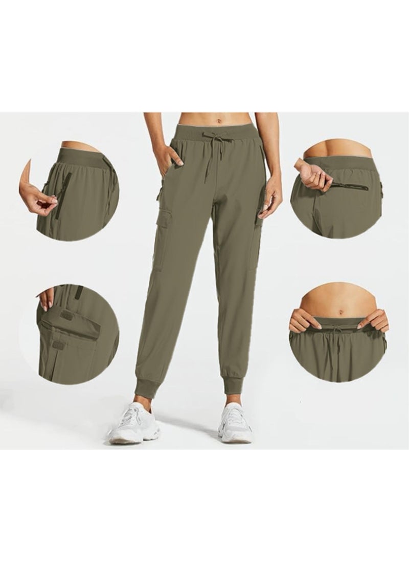 Ghassy Co. - Women's Quich Dry Hiking Athletic Joggers Trekking Casual Trousers - Image 1
